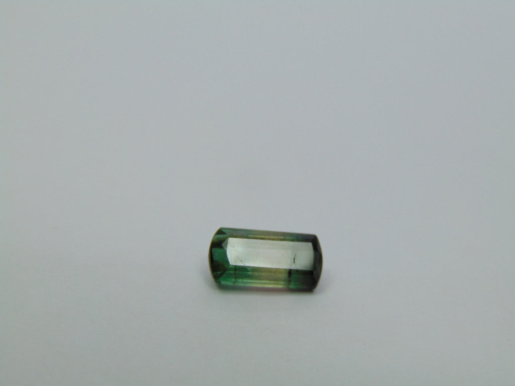 2.50ct Turmalina Bicolor 11x5mm