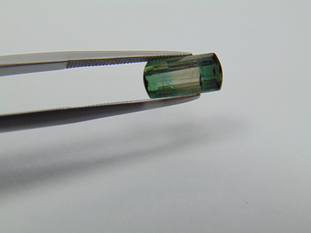 2.50ct Turmalina Bicolor 11x5mm