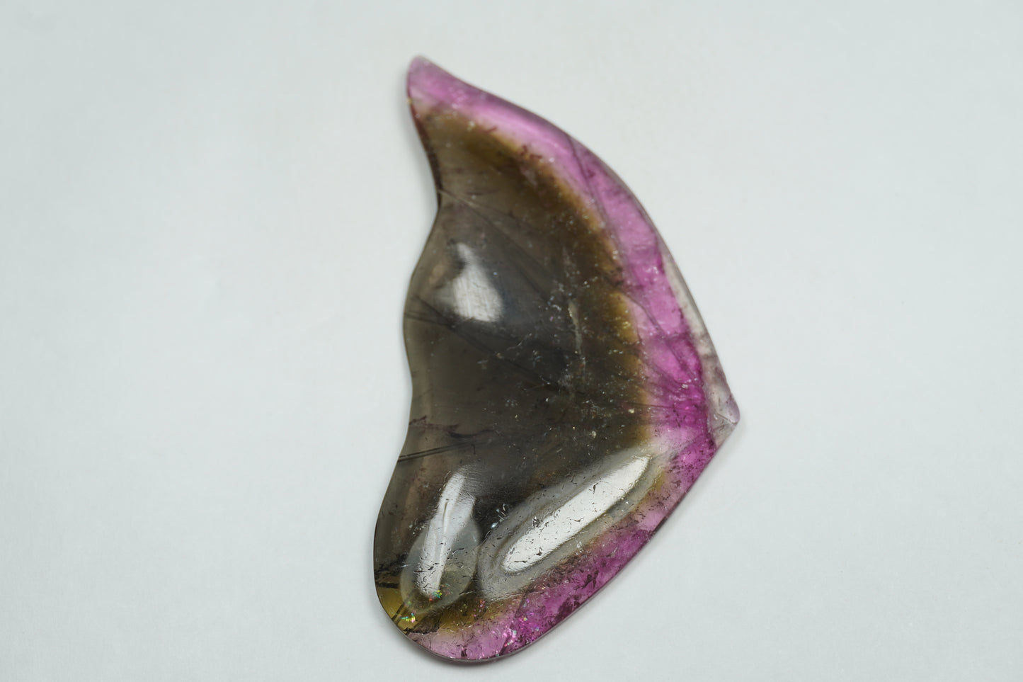 67.50ct Turmalina  Bicolor 68x32mm