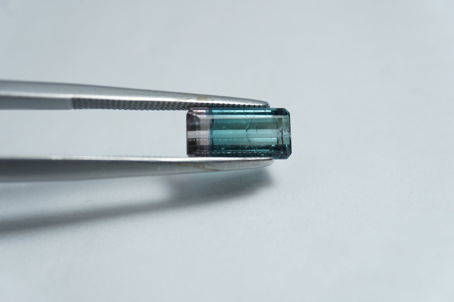 2ct Turmalina bicolor 10x5mm