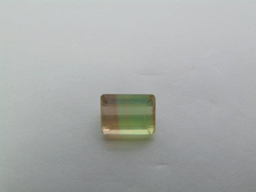 2.30ct Turmalina Bicolor 8x6mm