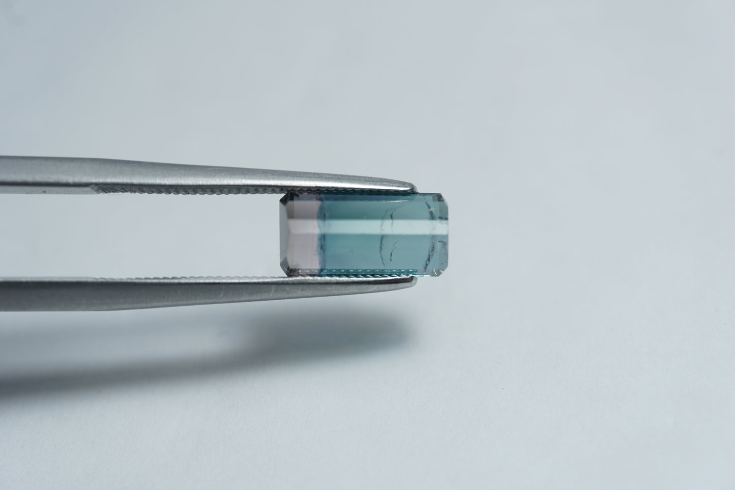 2ct Turmalina bicolor 10x5mm