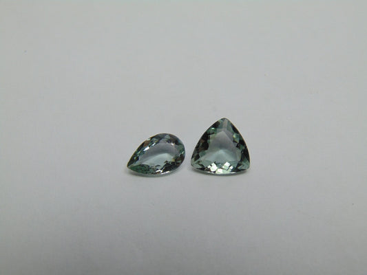 3.25ct Água-marinha 10x7mm 9mm