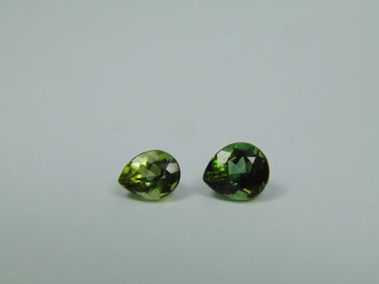 2.15ct Turmalina 7x6mm 7x5mm