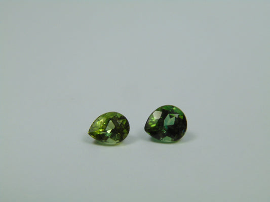 2.15ct Turmalina 7x6mm 7x5mm