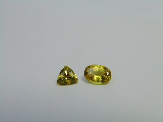 2.30ct Crisólita 8x6mm 6mm