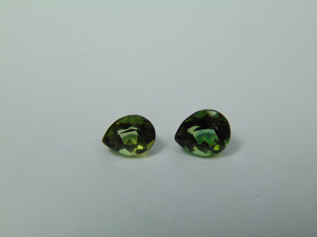 2.15ct Turmalina 7x6mm 7x5mm
