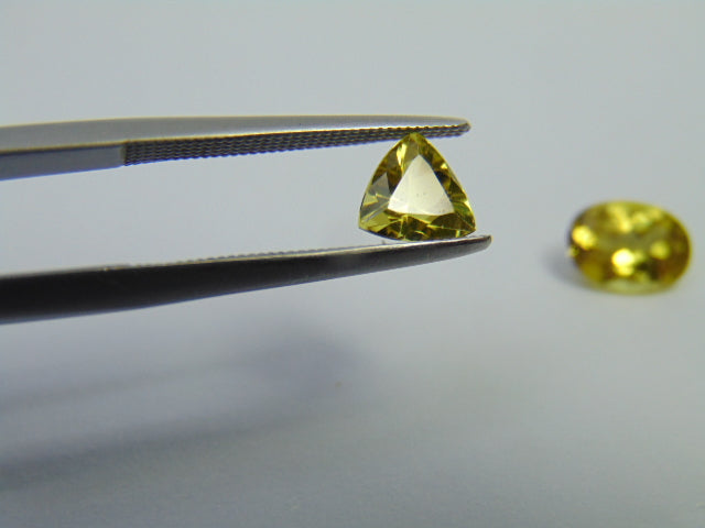 2.30ct Crisólita 8x6mm 6mm