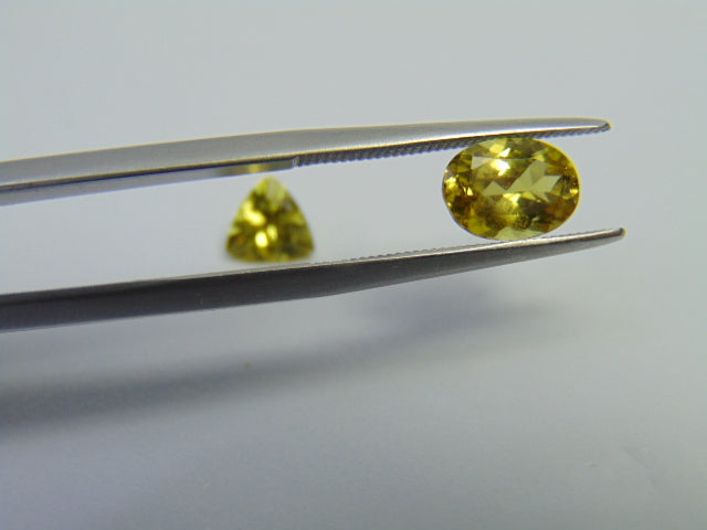2.30ct Crisólita 8x6mm 6mm