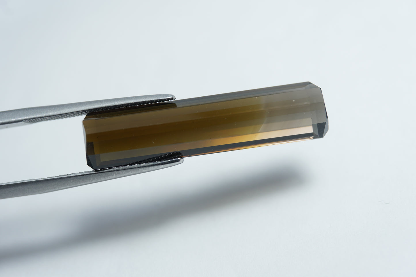 11.50ct Turmalina bicolor 30x7mm