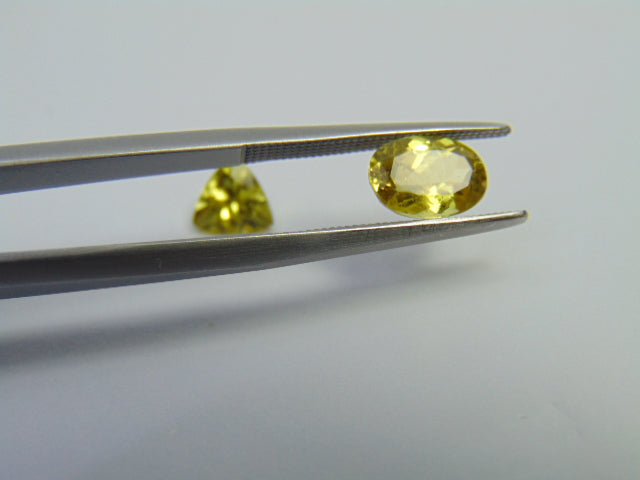 2.30ct Crisólita 8x6mm 6mm