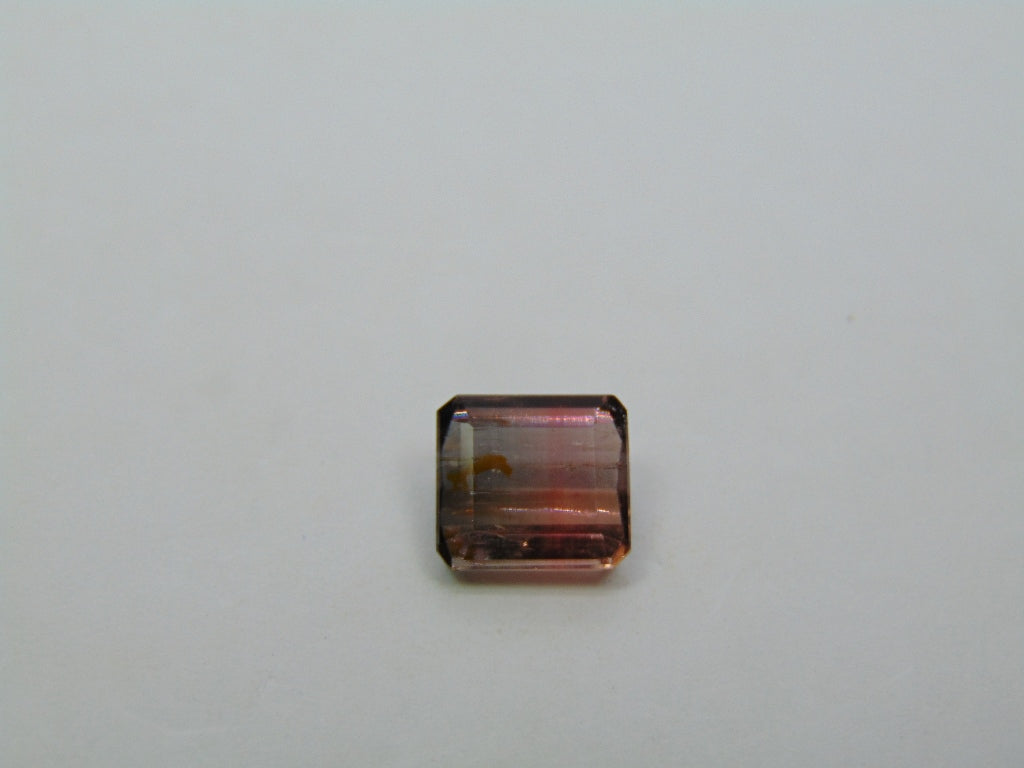 3.50ct Turmalina Bicolor 9x8mm