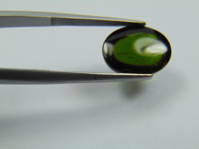 6.85ct Turmalina Cabochão 13x10mm