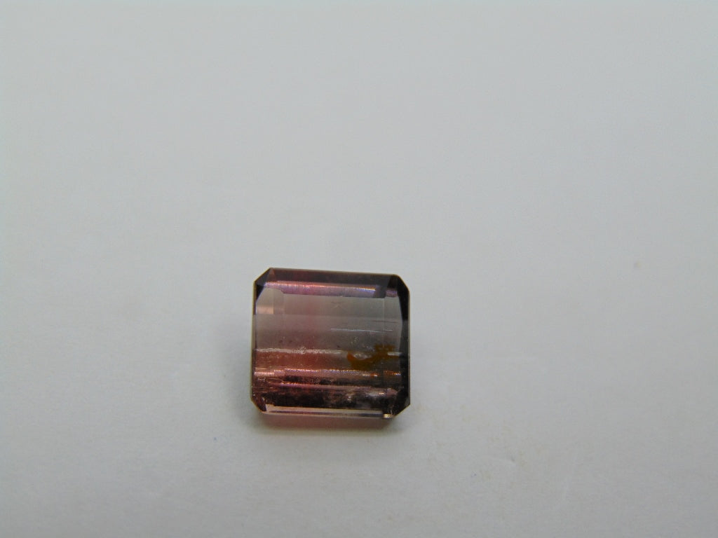 3.50ct Turmalina Bicolor 9x8mm