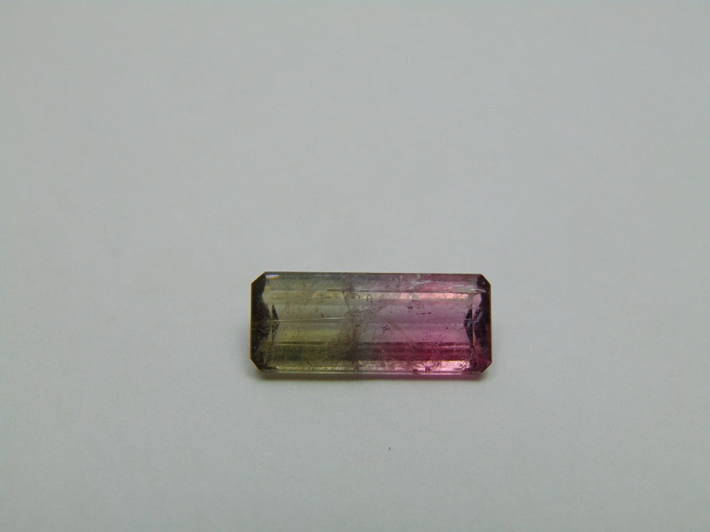 5.70ct Turmalina Bicolor 18x12mm