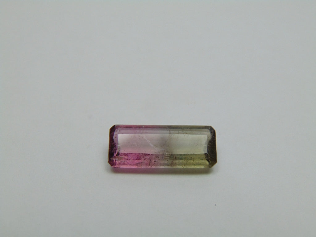 5.70ct Turmalina Bicolor 18x12mm