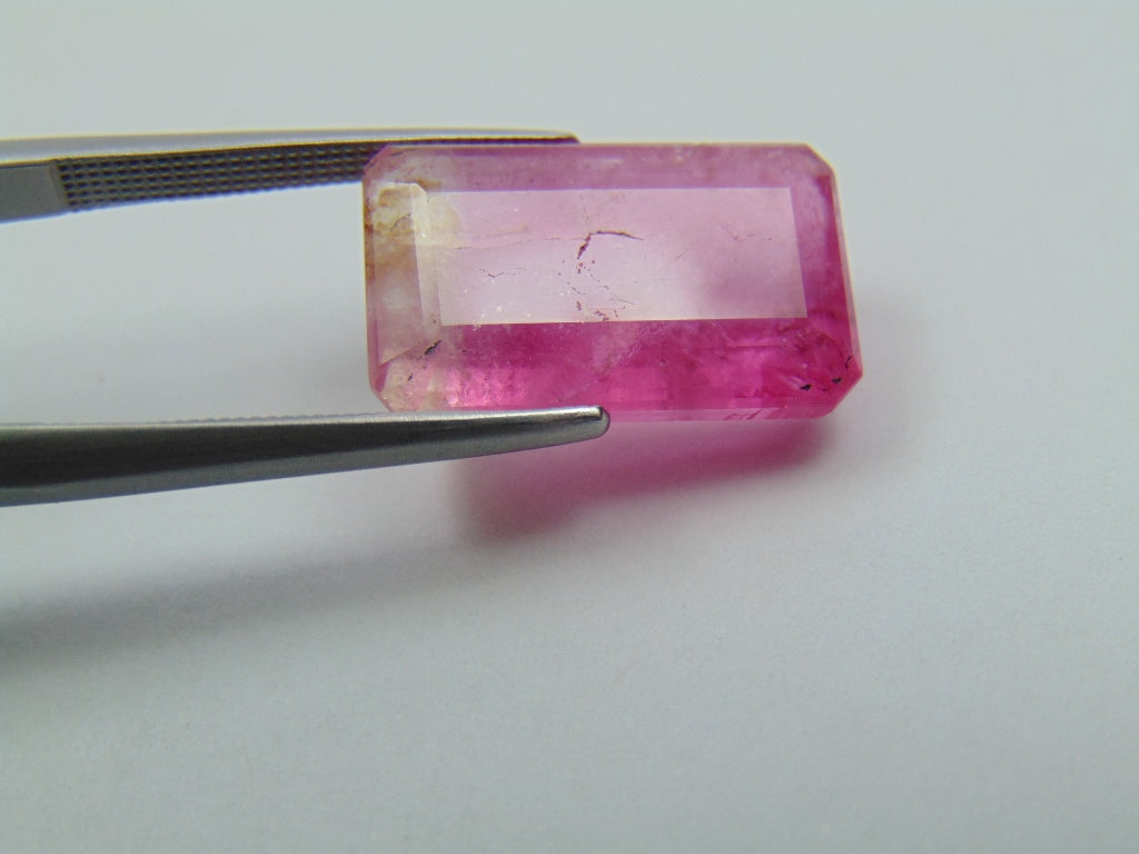 10.60ct Tourmaline Bicolor 17x10mm