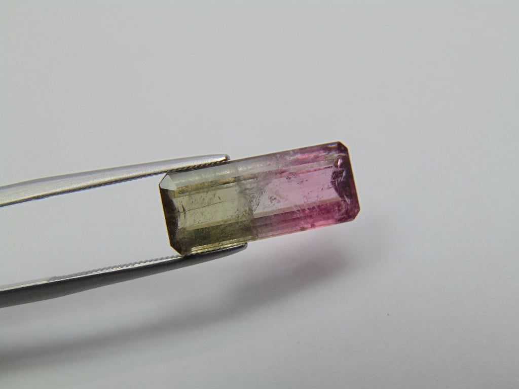 5.70ct Turmalina Bicolor 18x12mm