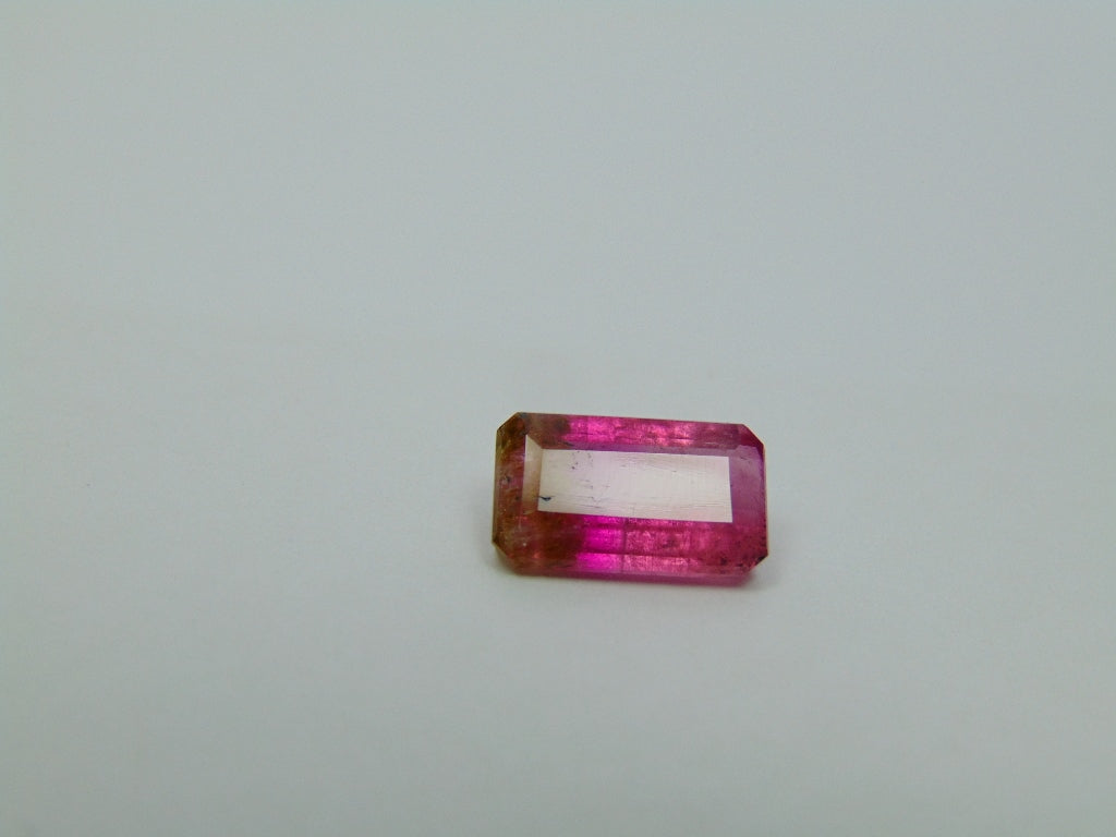 3.85ct Tourmaline Bicolor 12x7mm