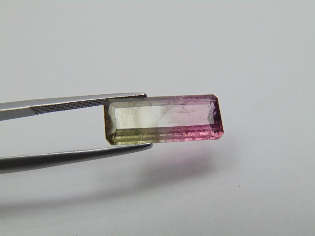 5.70ct Turmalina Bicolor 18x12mm