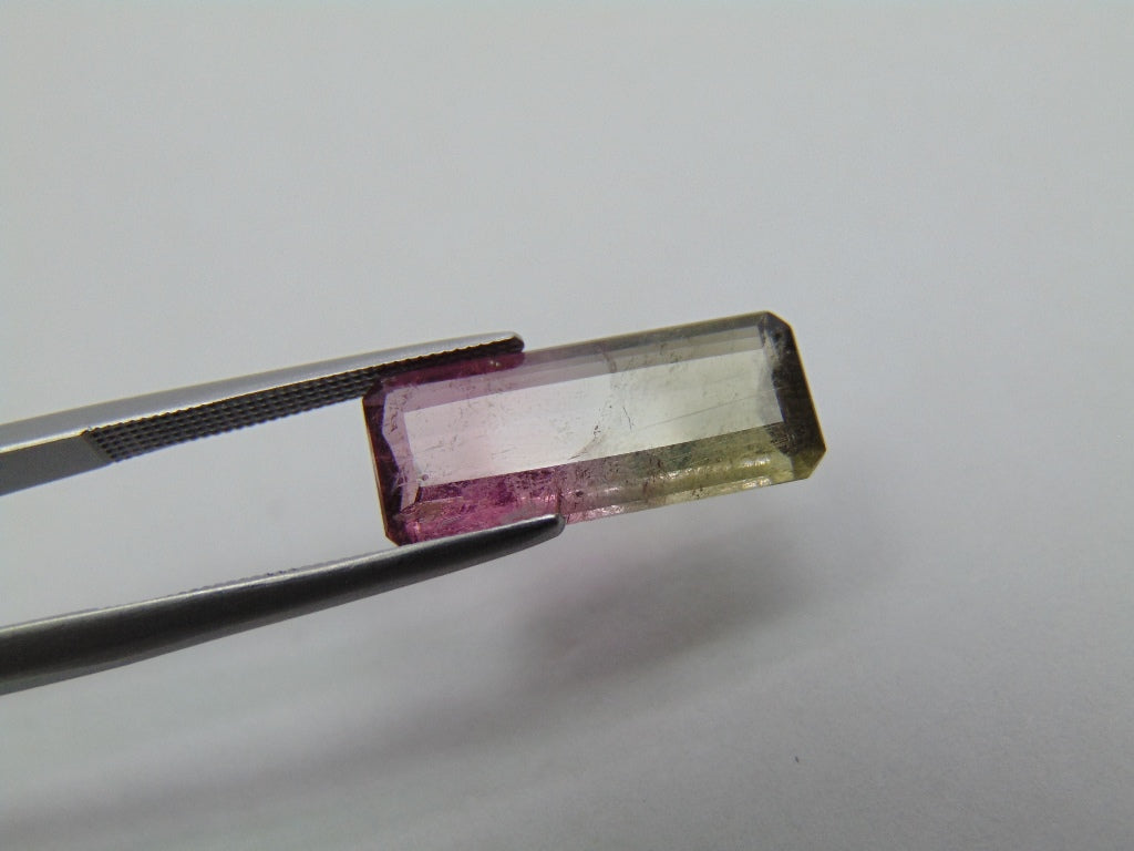 5.70ct Turmalina Bicolor 18x12mm