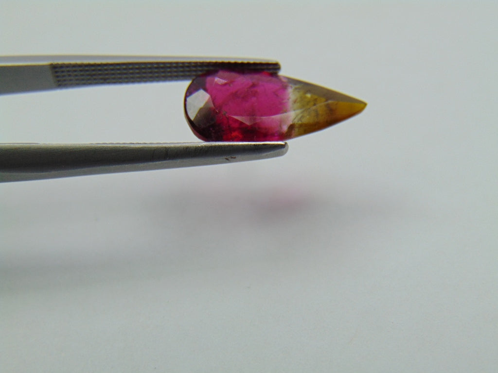 2.94ct Tourmaline Bicolor 14x7mm