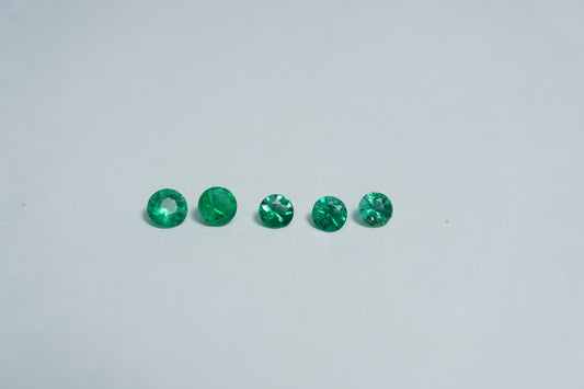 0.39ct Esmeralda 3mm / 2mm