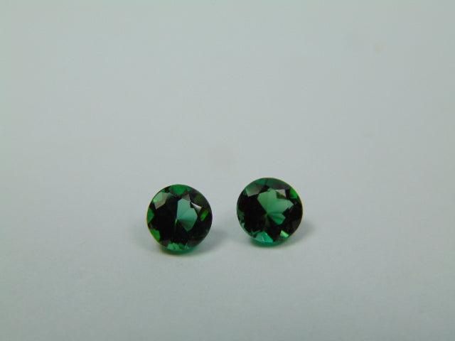 1.08ct Tourmaline Pair 5mm