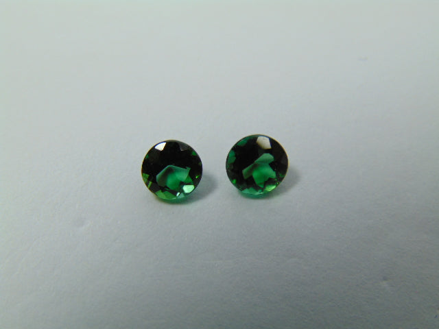 1.08ct Tourmaline Pair 5mm