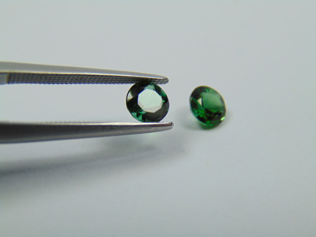 1.08ct Tourmaline Pair 5mm