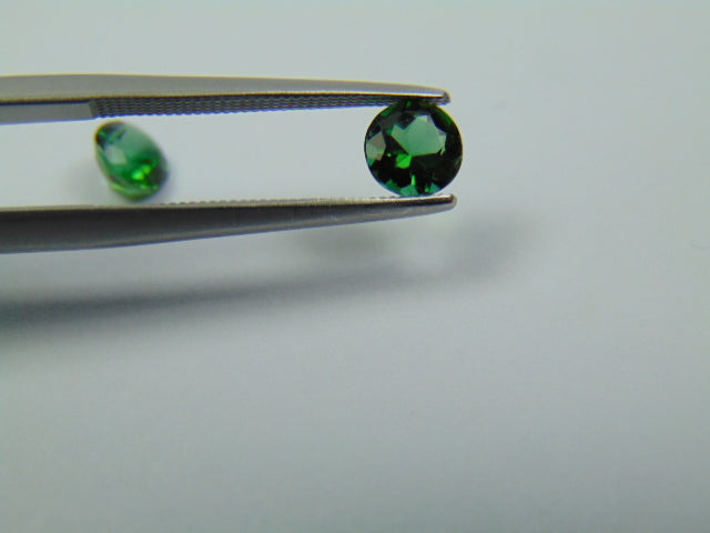 1.08ct Tourmaline Pair 5mm