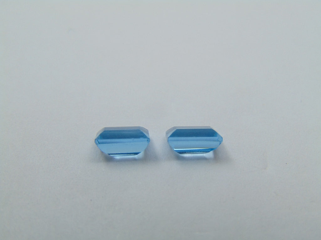 1.68ct Topázio Par 6x4mm