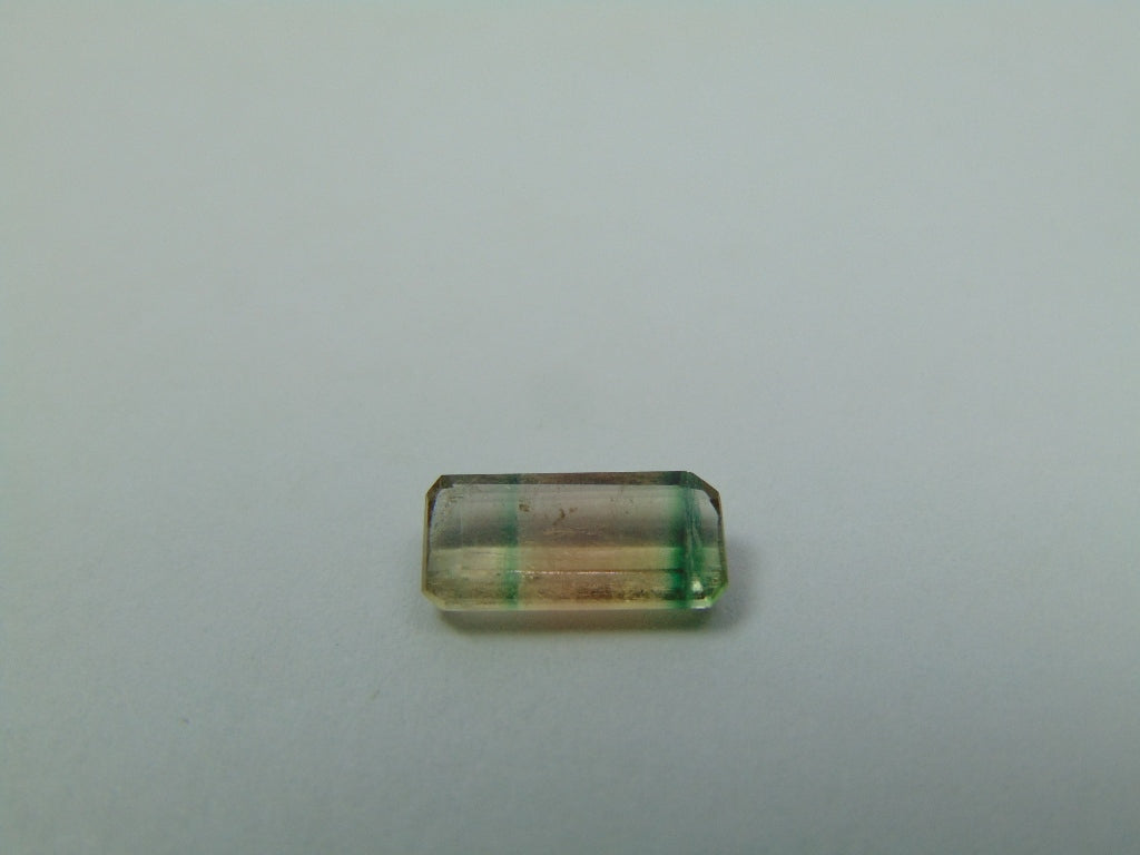 1.38ct Tourmaline Bicolor 10x5mm