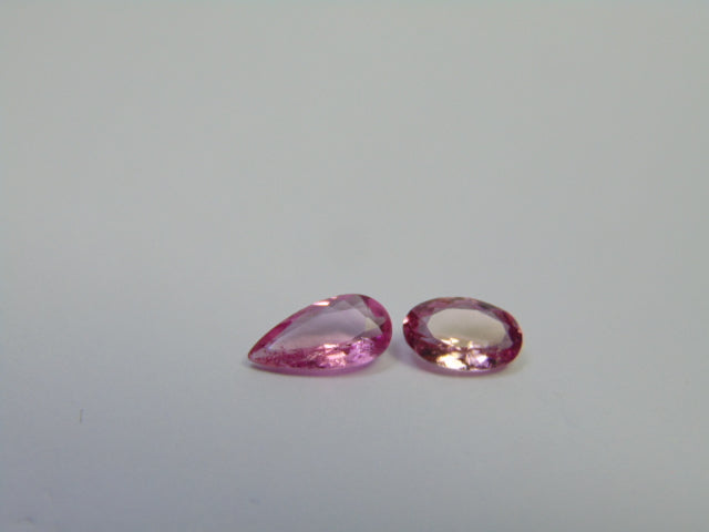 1.80ct Tourmaline Pink 9x5mm 8x5mm