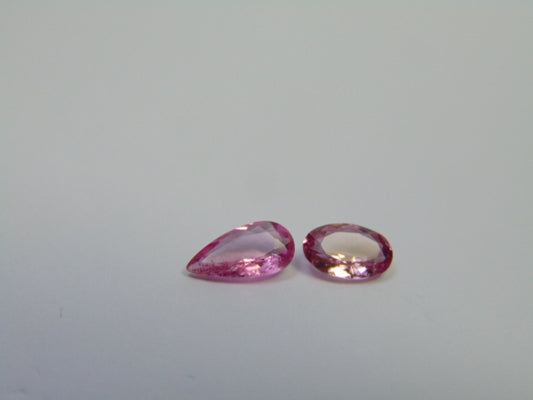 1.80ct Turmalina Rosa 9x5mm 8x5mm