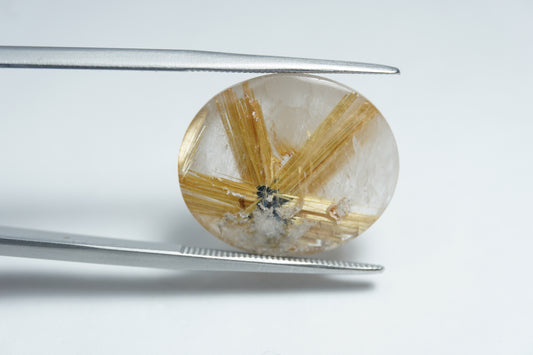 14.75ct Rutilo estrela 18x16mm