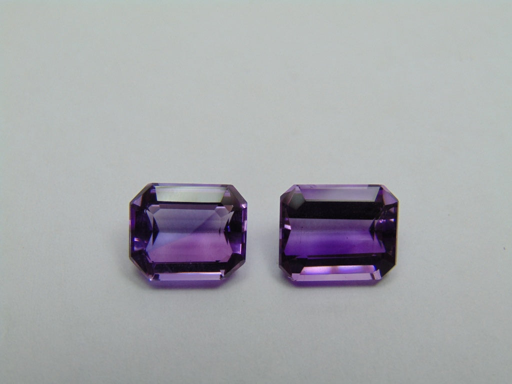 8.60ct Amethysts Calibrated 11x9mm