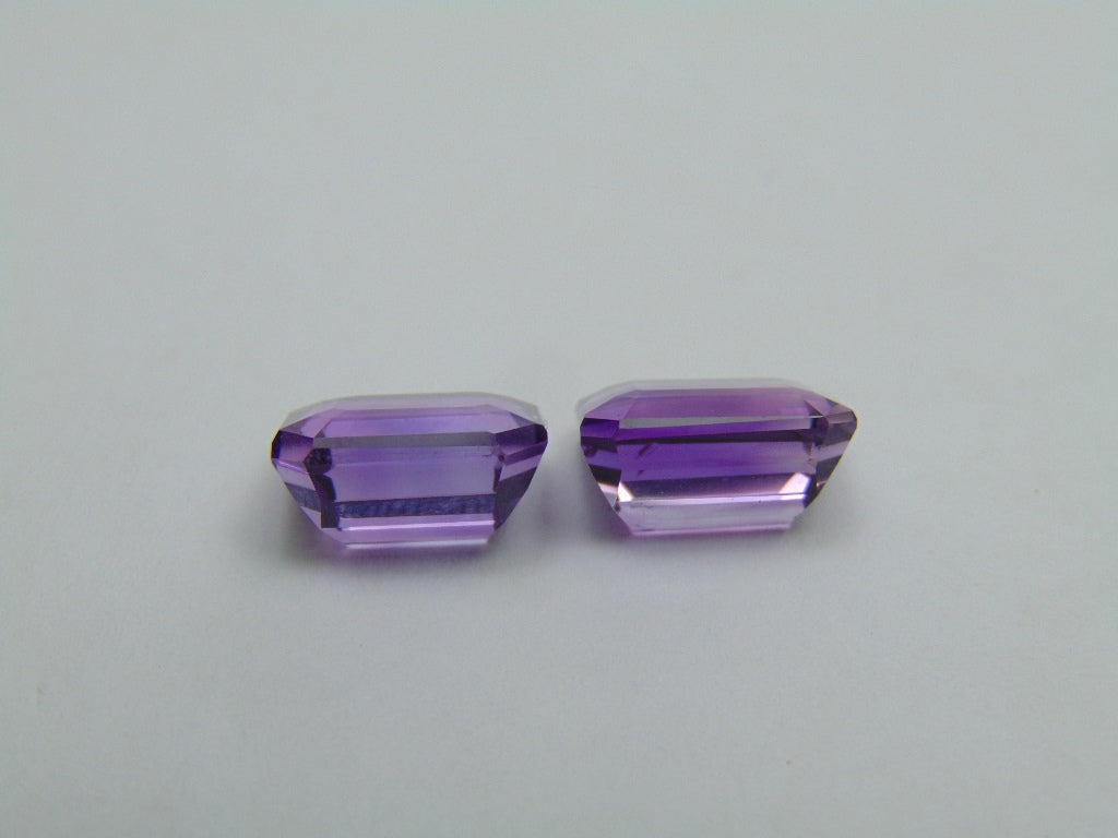 8.60ct Amethysts Calibrated 11x9mm