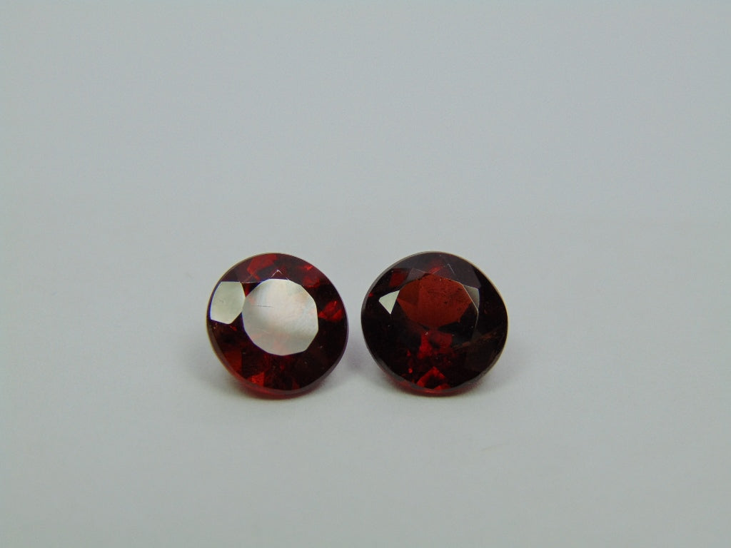 8.55ct Garnet 9mm