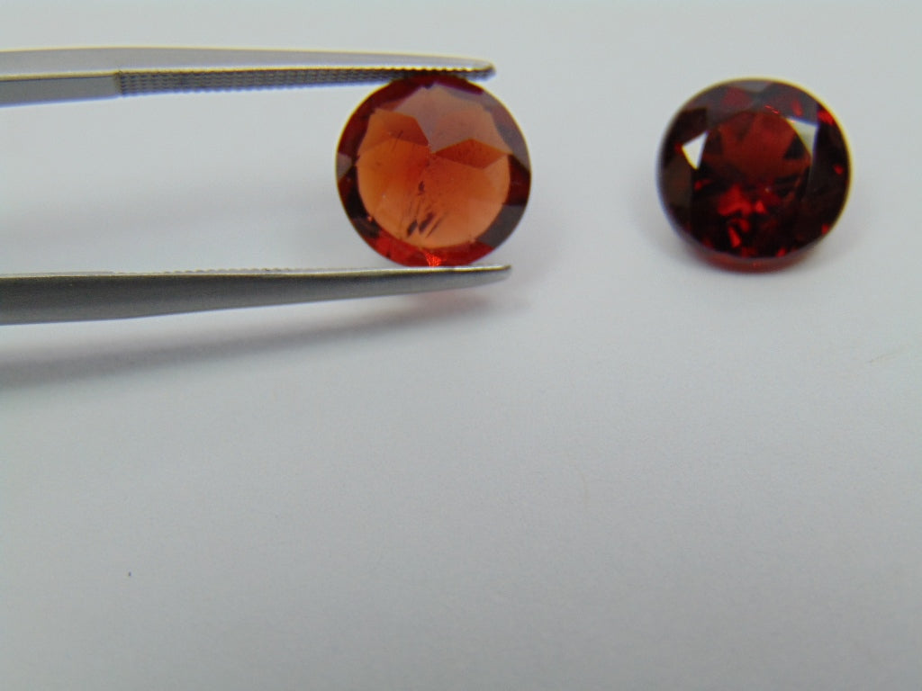 8.55ct Garnet 9mm