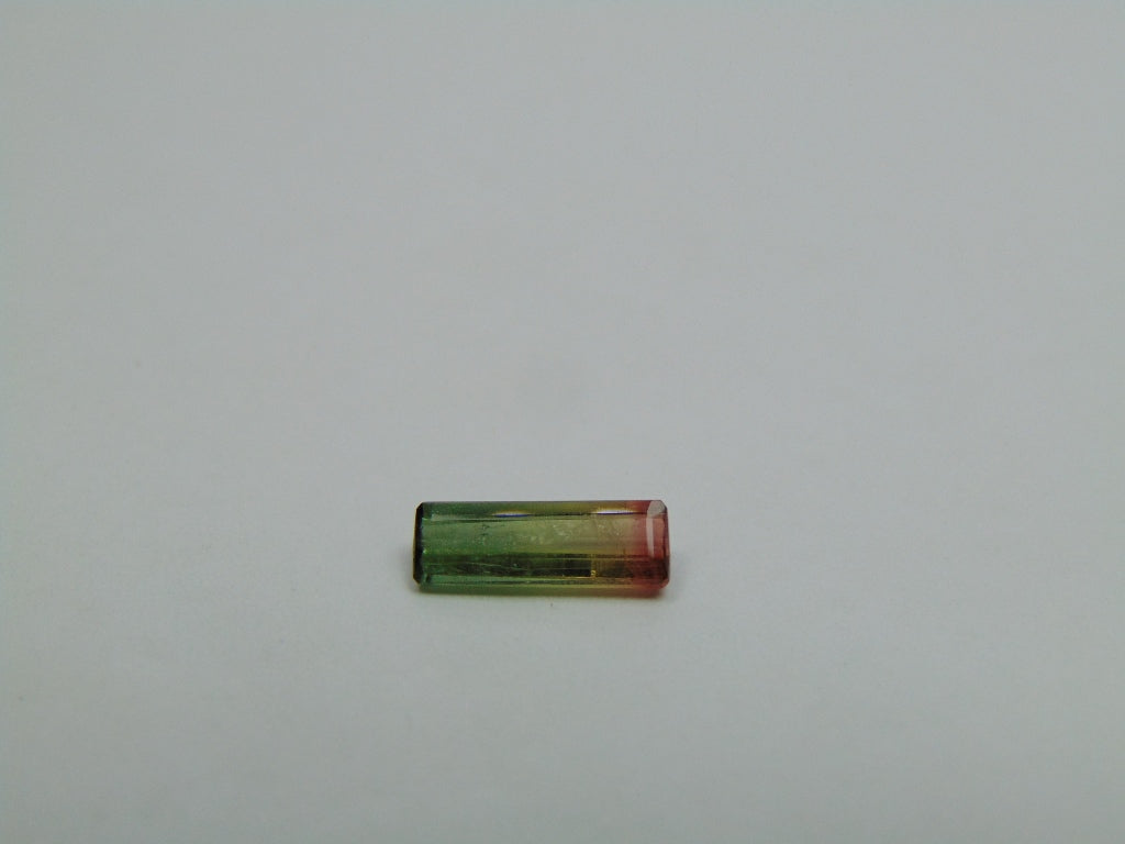 0.90ct Tourmaline Bicolor 10x3mm