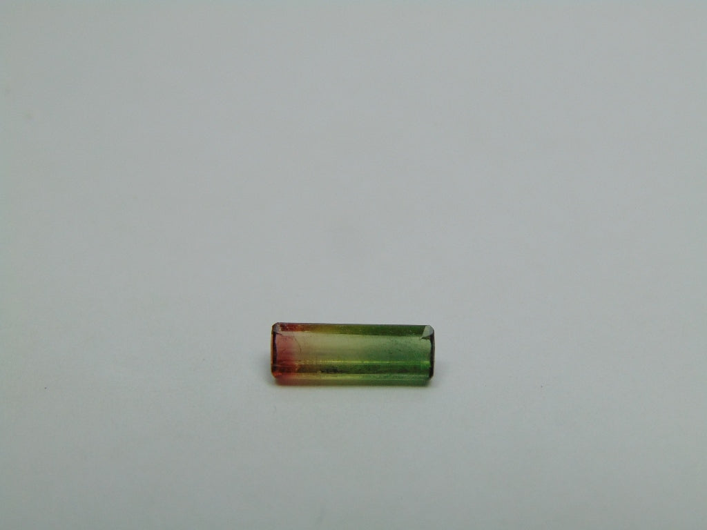 0.90ct Tourmaline Bicolor 10x3mm