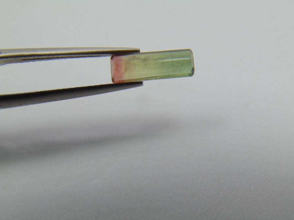 0.90ct Tourmaline Bicolor 10x3mm