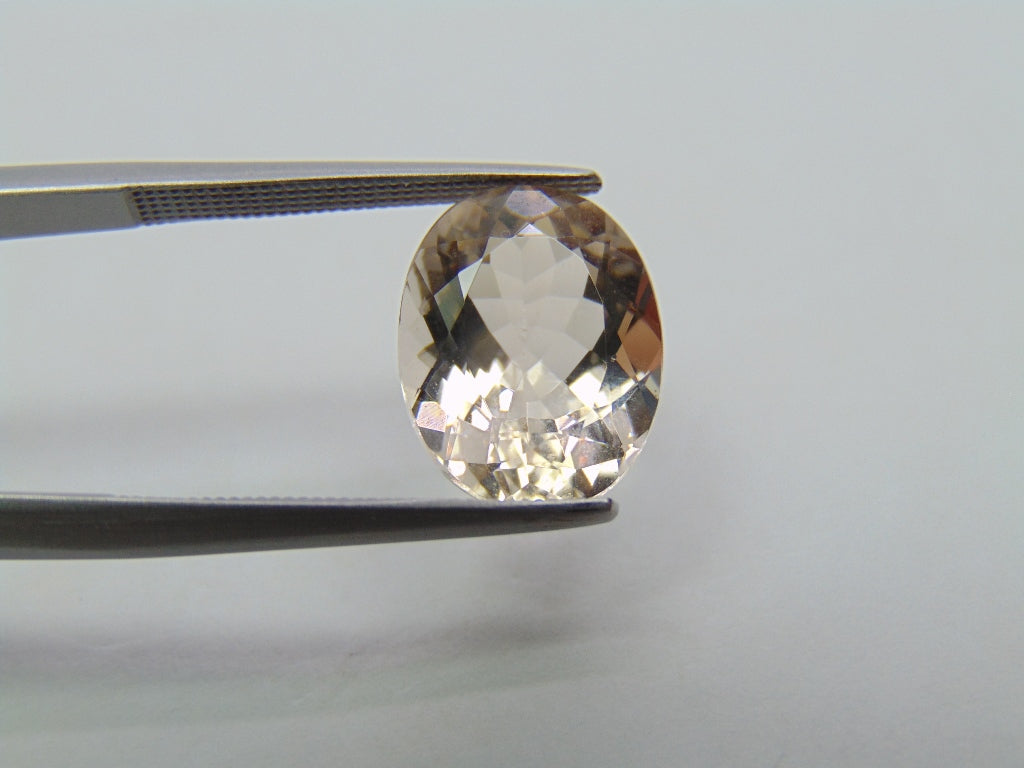 4.89ct Morganite 13x11mm