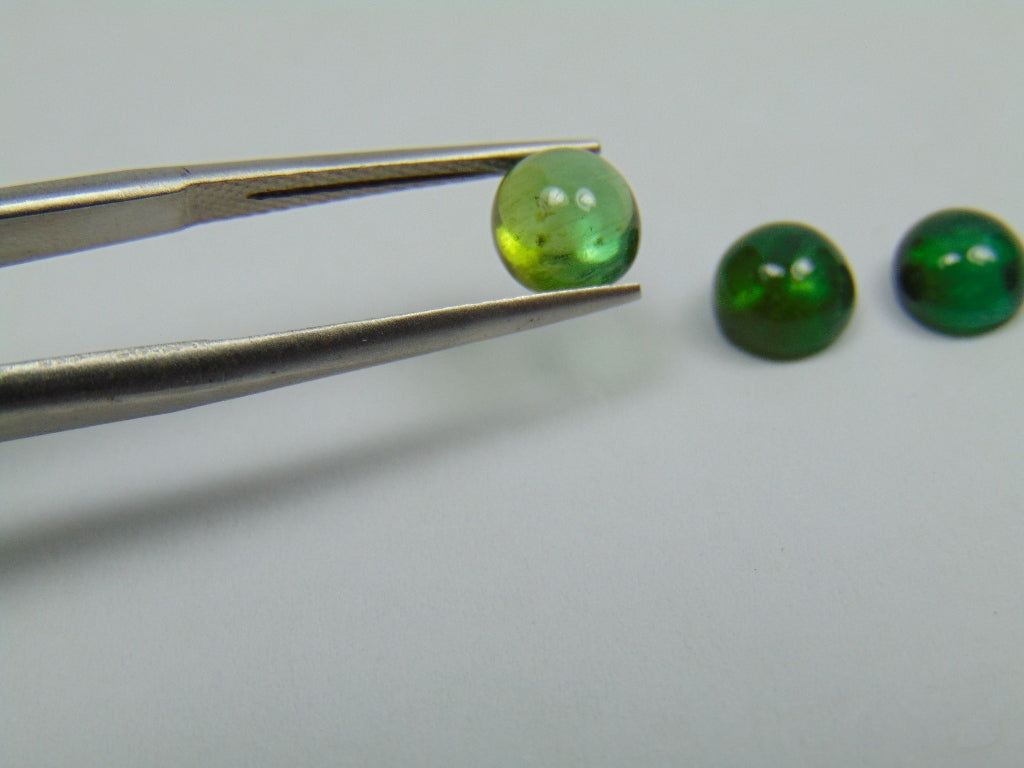 4.15ct Turmalina Cabochão 6mm