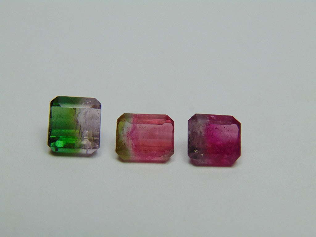 6.19ct Turmalina Bicolor