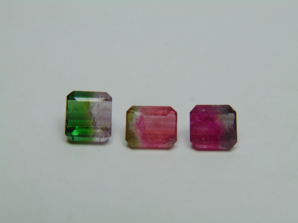 6.19ct Turmalina Bicolor