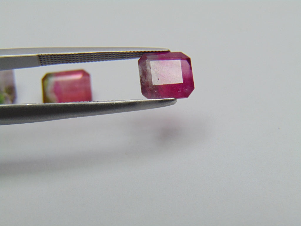 6.19ct Turmalina Bicolor