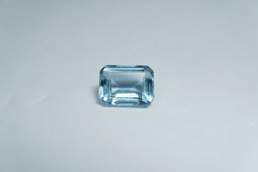 2ct de Água-marinha 8x6mm