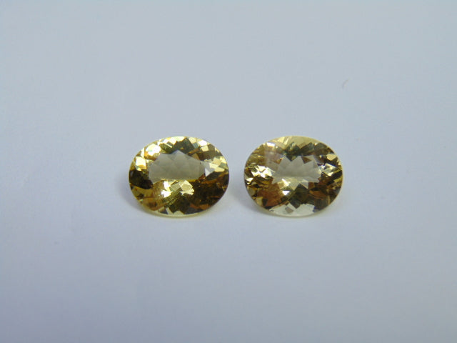 8.15ct Berilo Par 12x10mm